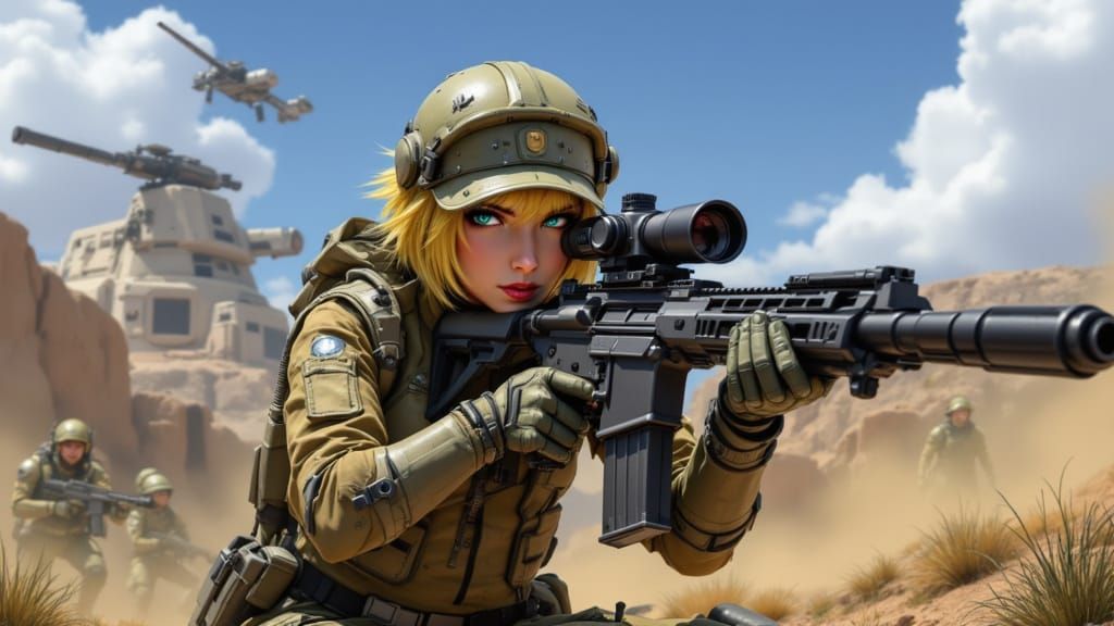 Sniper Running (Accu LORA)