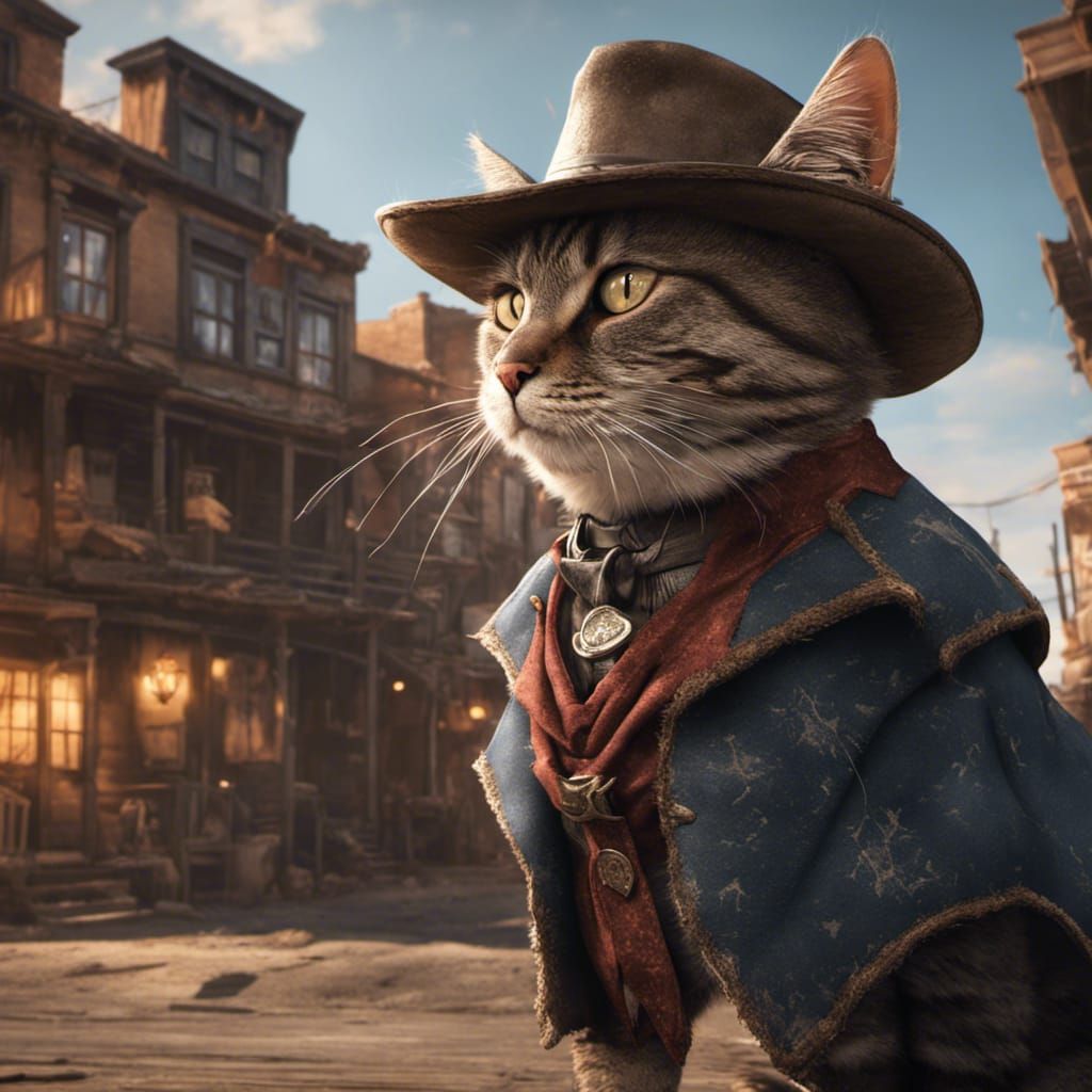 A Bad Seed - a Gunfighter Tabby Cat