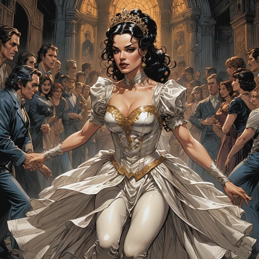 Lady Grimlin: Comic Book Art Dancer