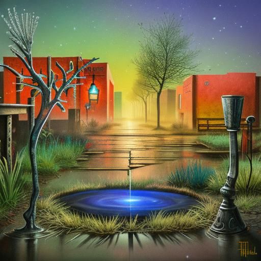 the contrast between the mundane and the magical