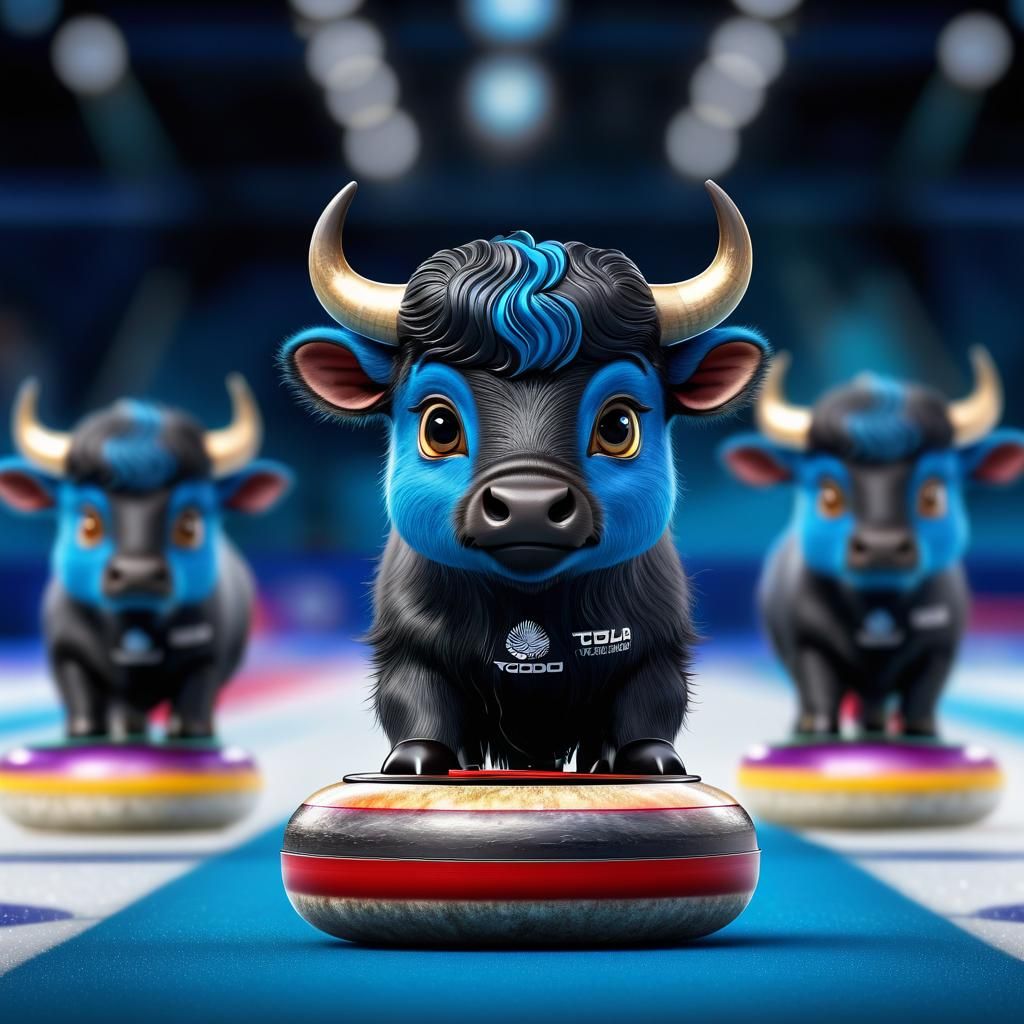 Water-Buffalo Olympic curling team