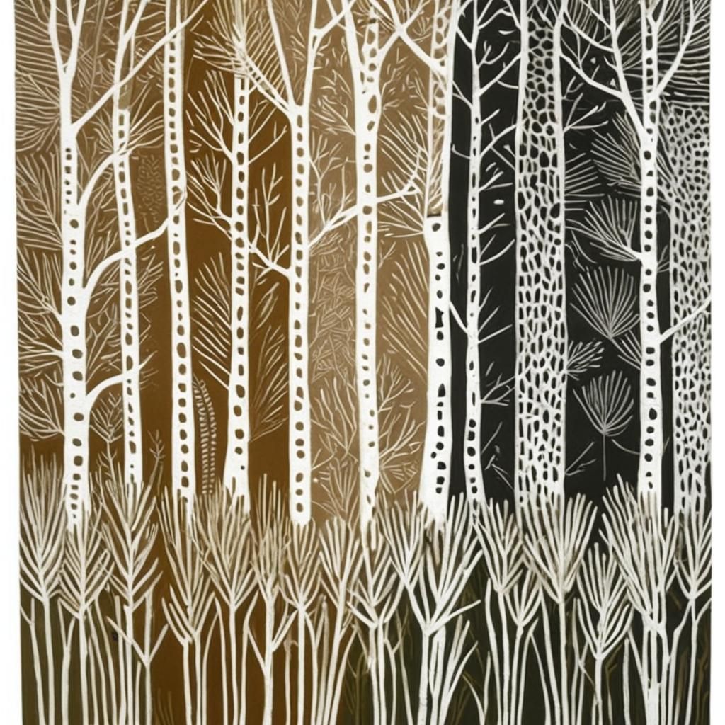 Abstract Artwork in Cosmic Colors