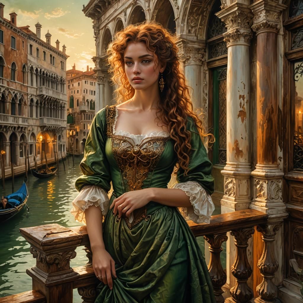 Venetian Dream: A Romantic Fantasy Art Image