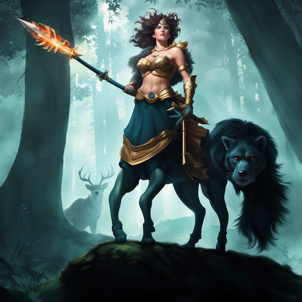 Centaur Fail - yeah I don’t know where the animals came from, judging by her face, neither does she 🤪