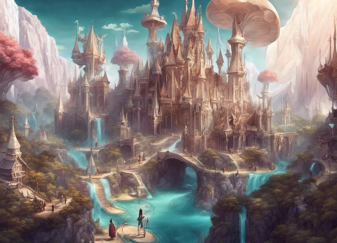 AI Generated Fantasy World