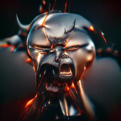 Abstract Expression of the Emotion Anger