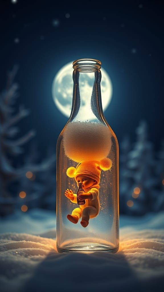 Miniature Whimsy in Crystal Glass