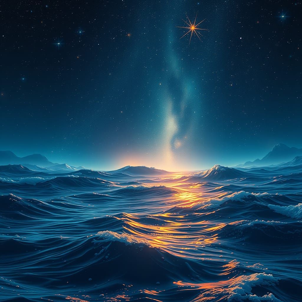 Celestial Oceanic Dreamscape