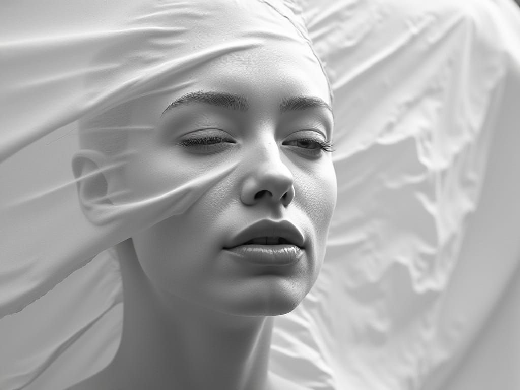 In the Border Between Positive and Negative Space, Was She E...