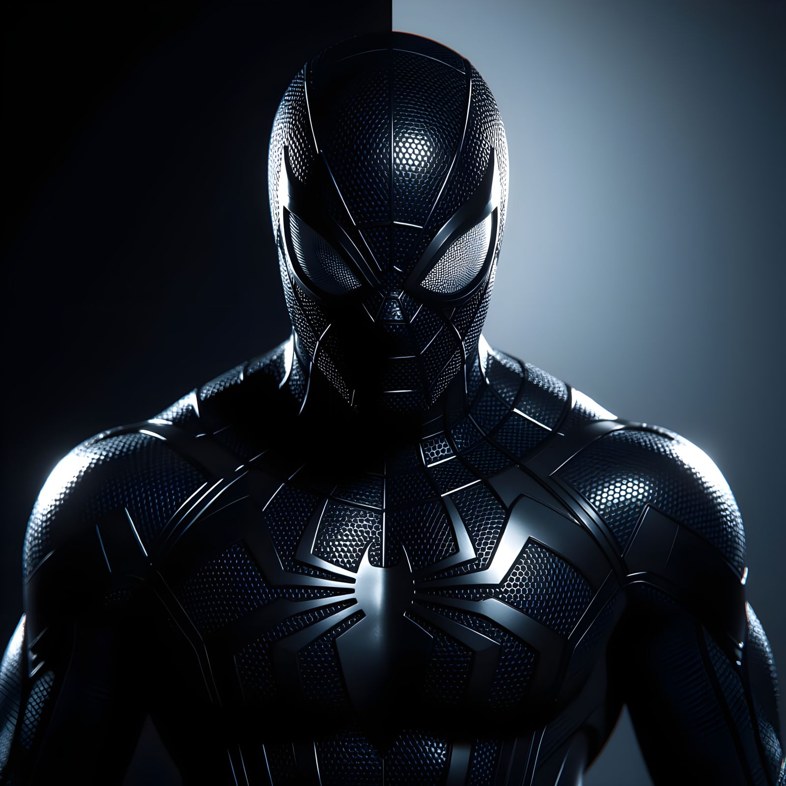 Dark Stealth Spider-Man Emerges From Shadows