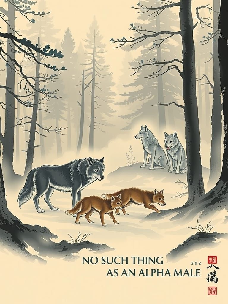 THERE'S NO SUCH THING AS AN ALPHA MALE. A falacious idea gen...