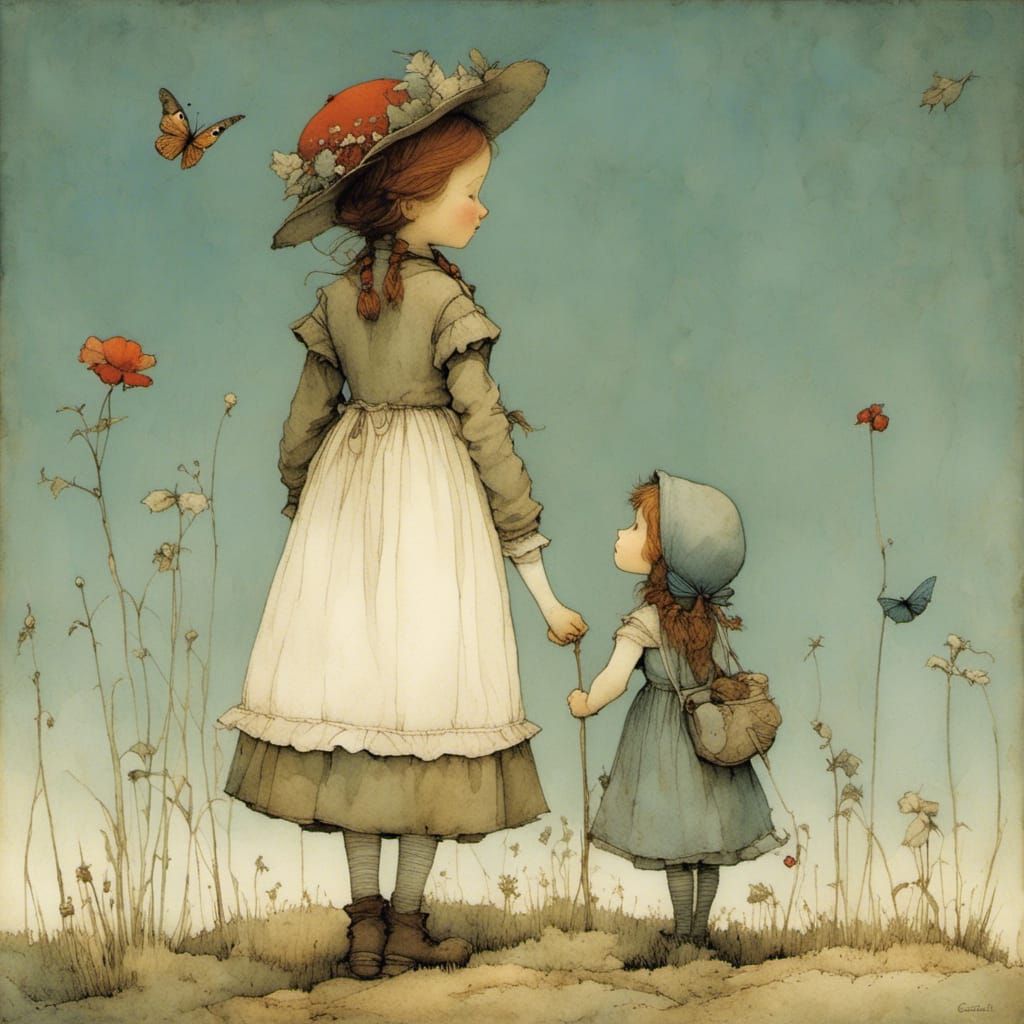 Budding Friends in a Forgotten Era