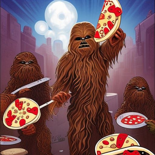 Chewbacca's Pizza Party