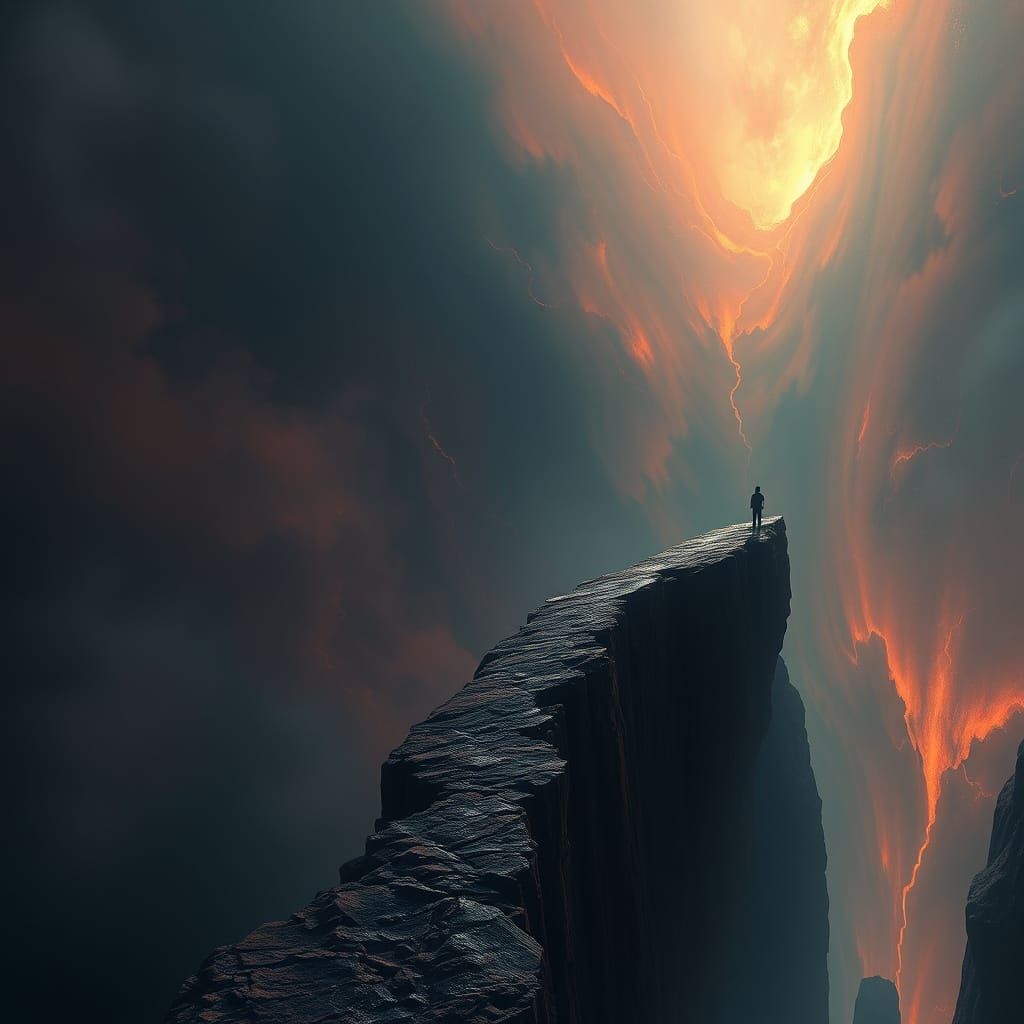 Mystical Precipice on the Brink of Reality