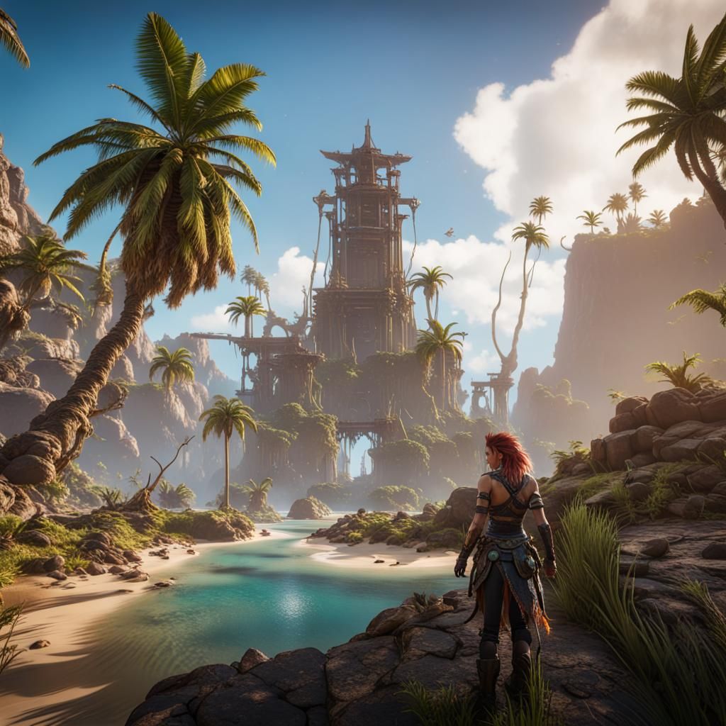 Horizon Forbidden West: 3D Game Cinematic Render