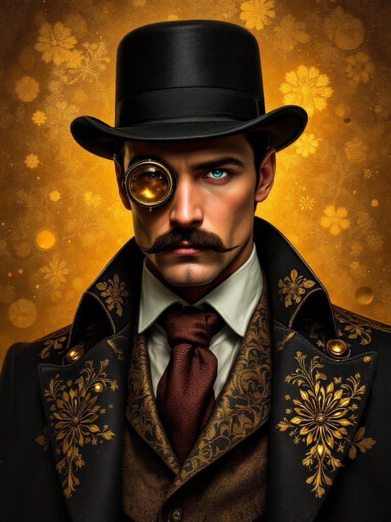 Classical Portrait of a Distinguished Gentleman