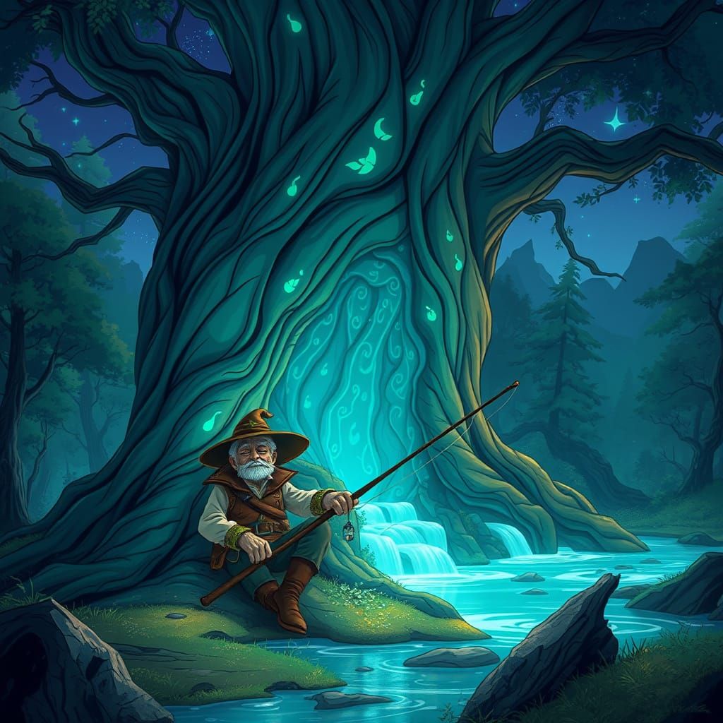 Ethereal Havenheart Tree in the Heart of the Wilderness