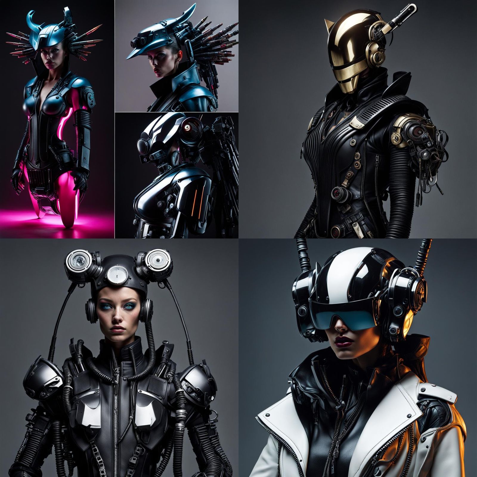 Cyberpunk Character Shadow Art