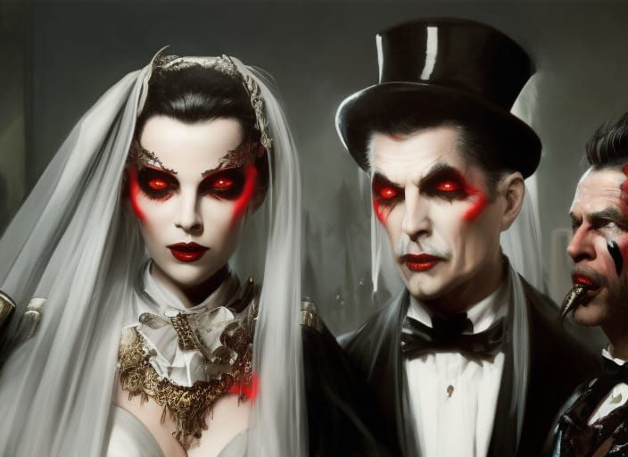 Vampire wedding