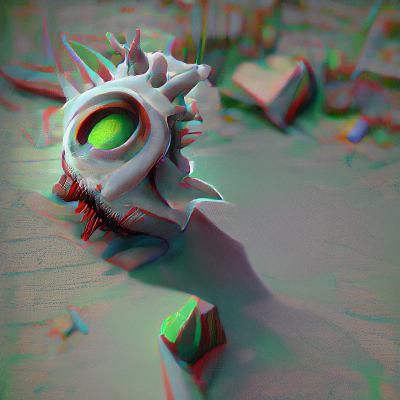 AI Generated Image from Empty Prompt
