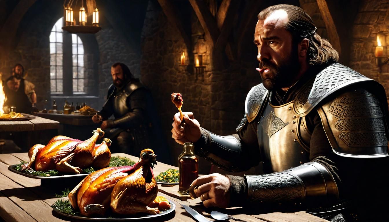 Sandor Clegane's Chicken Feast: A Game of Thrones Tavern Sce...