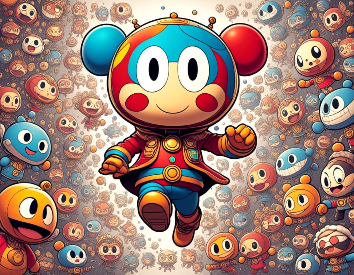 Anime character Anpanman 1