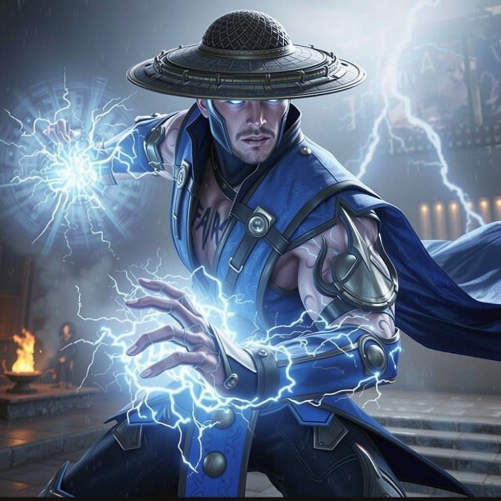Raiden Unleashes Electrical Powers in Unreal Engine 5