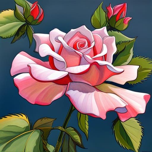 Gouache Rose: Summer to Winter Fragrance