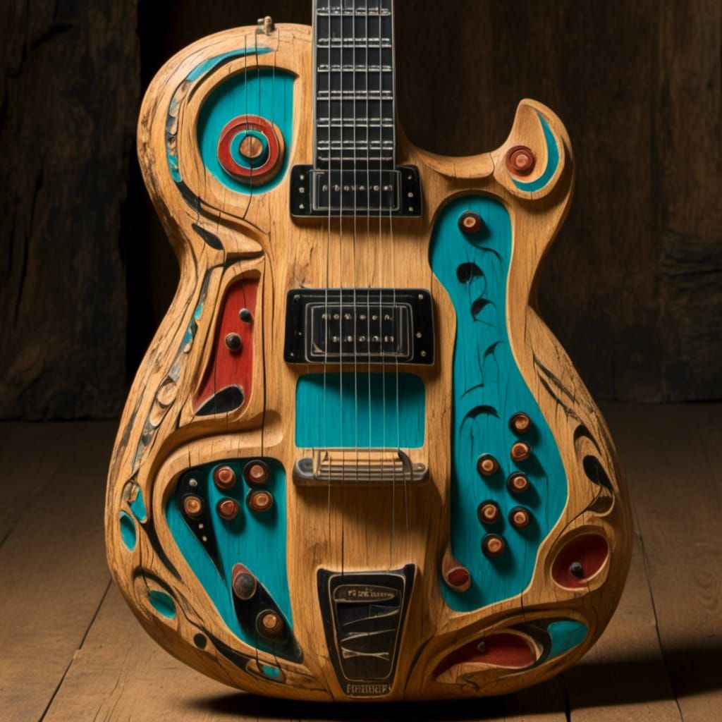Gibson Electric Guitar in Pacific Northwest Style