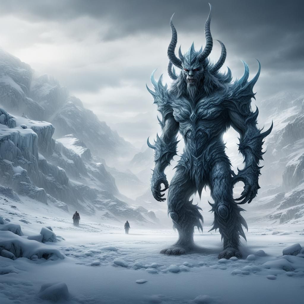Horned Ice Demon