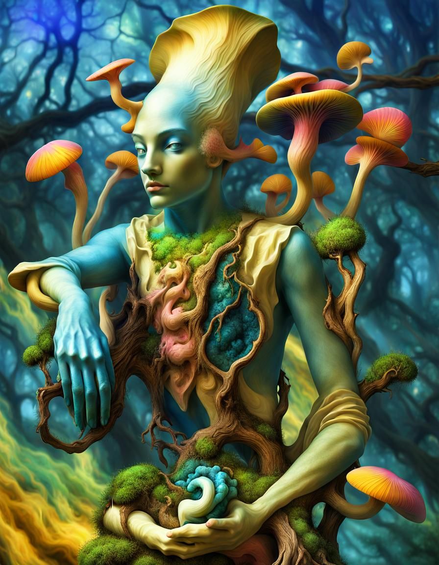 masters of time/chronos creating strange events on spherical translucid clocks machines, pale complementary colors yello...