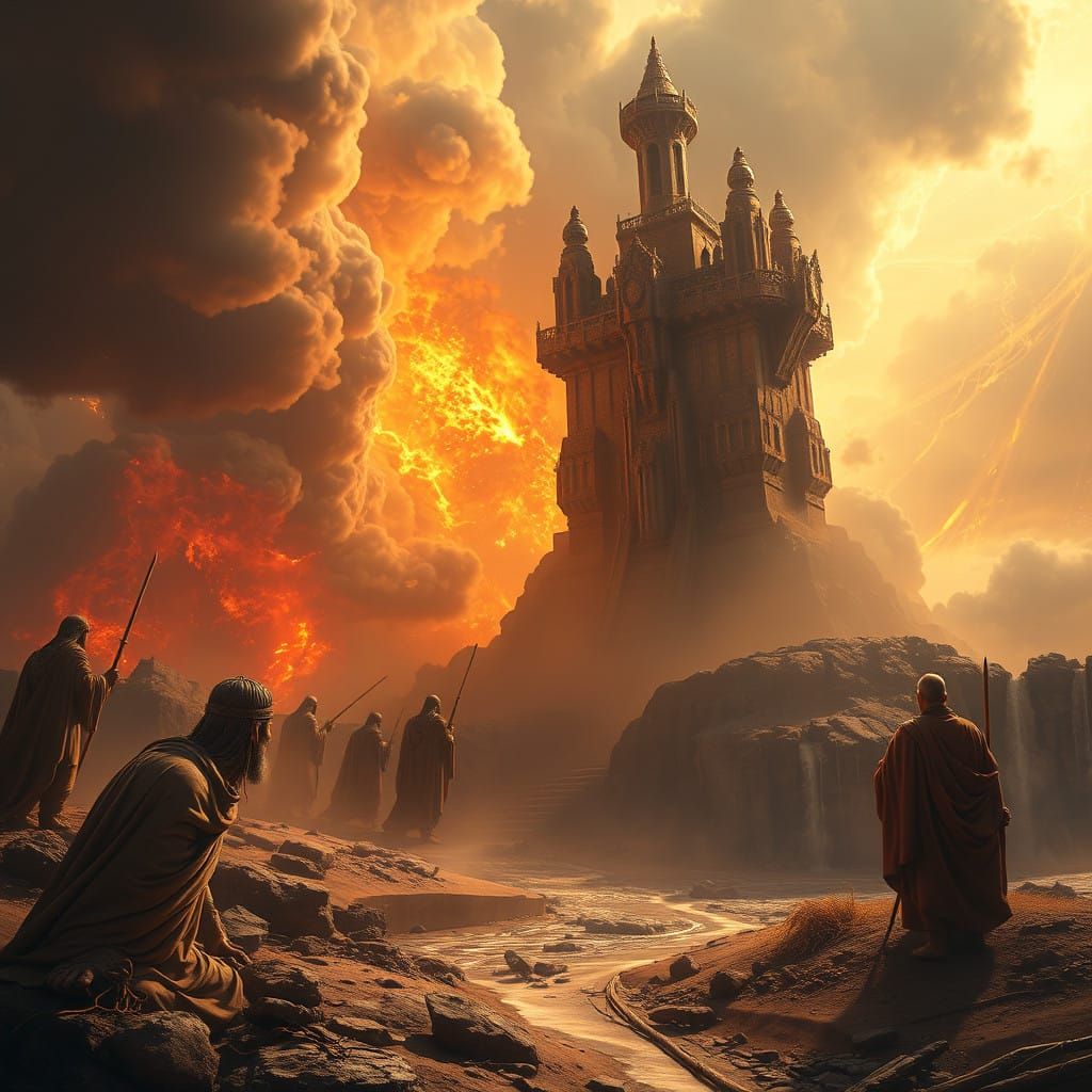 Blessed by God Most High: A Stunning Epic Scene