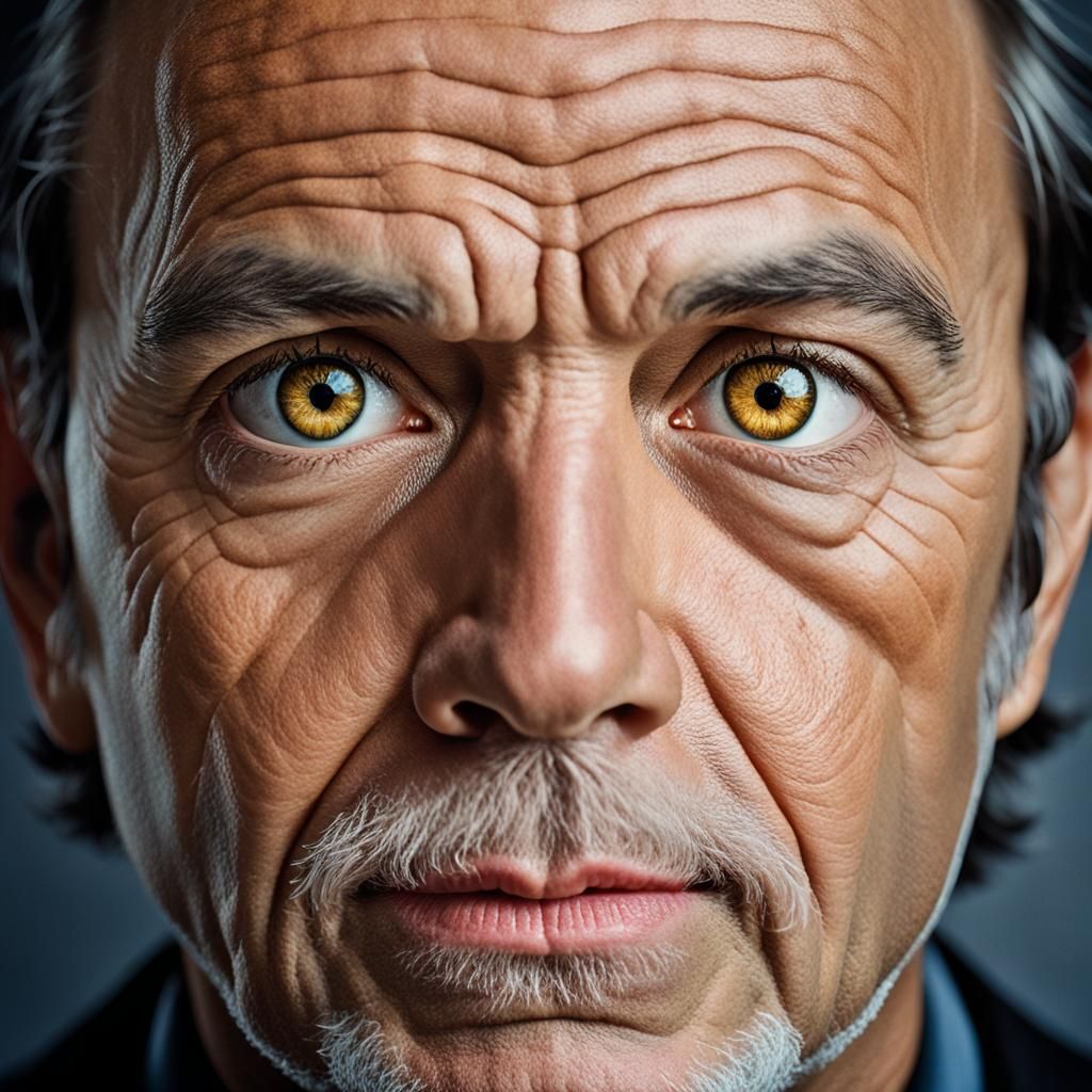 Professional Bat Portrait in Studio Lighting