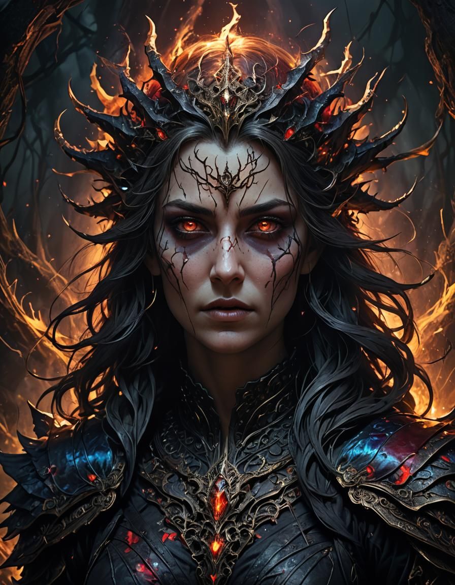 Nightmarish Figures Emerge From Dark Fantasy