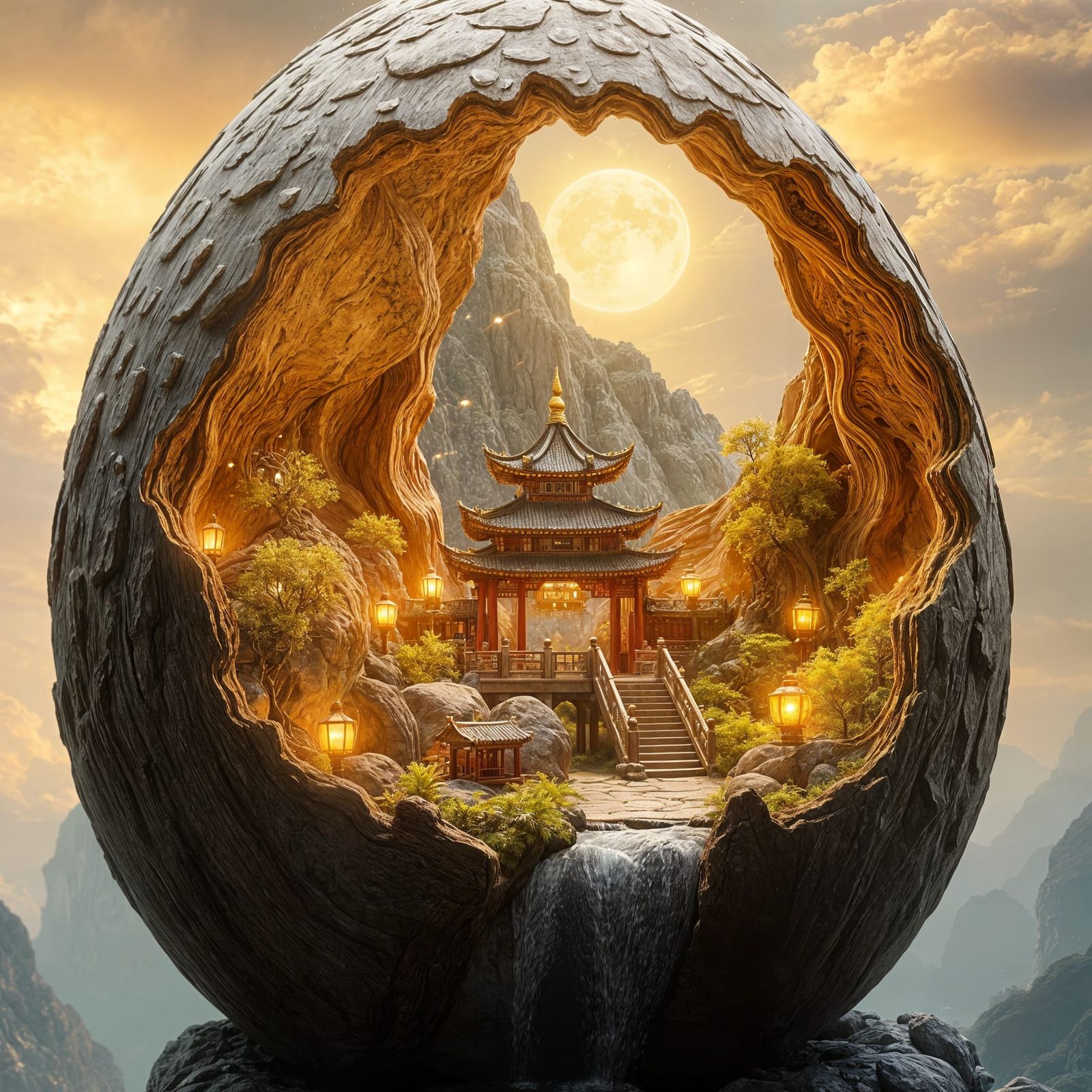 Stone Egg Temple