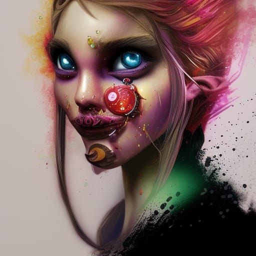 Agatha's Doodad: Hyperrealistic Concept Art