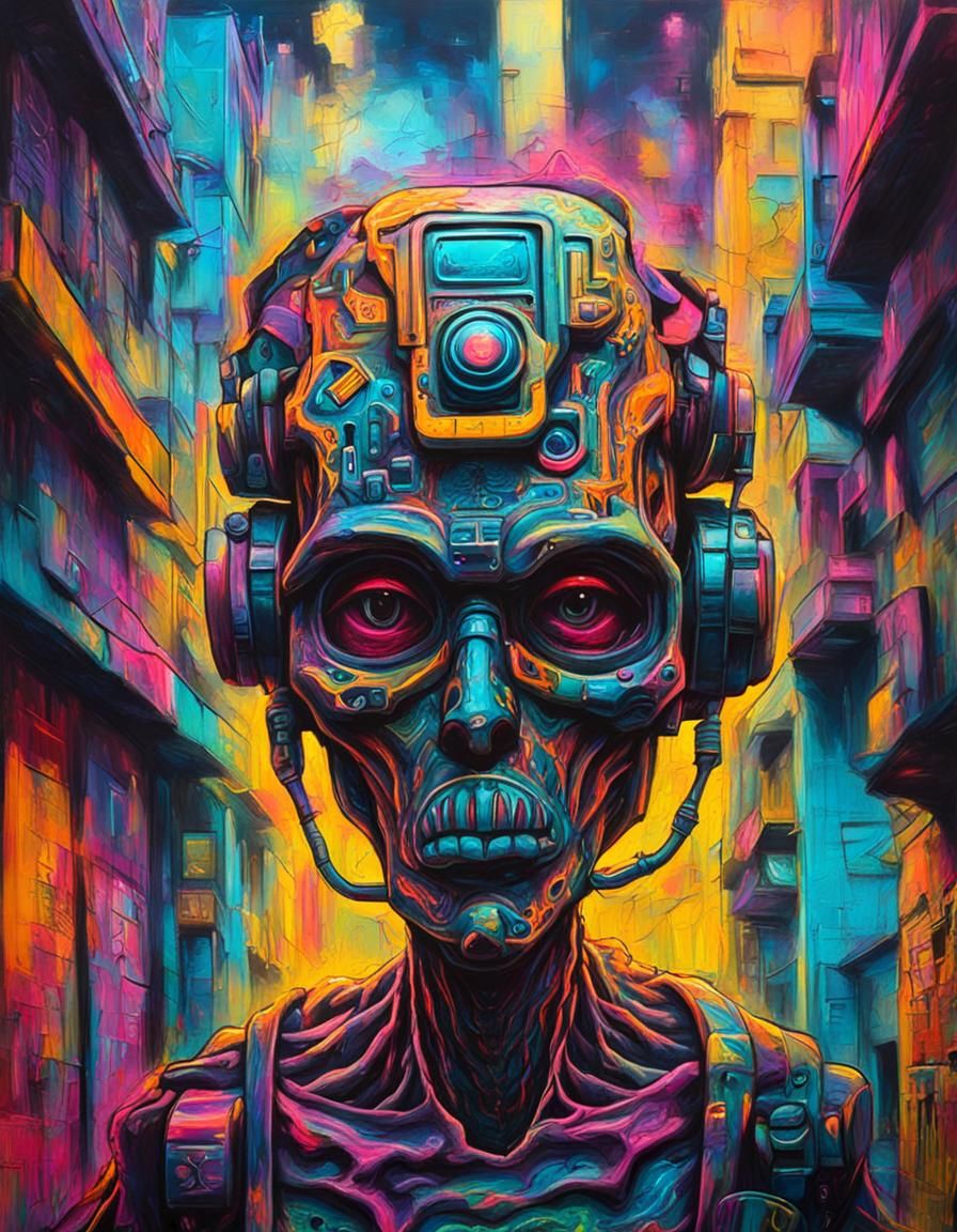 Ironical Mind Control Graffiti Street Art