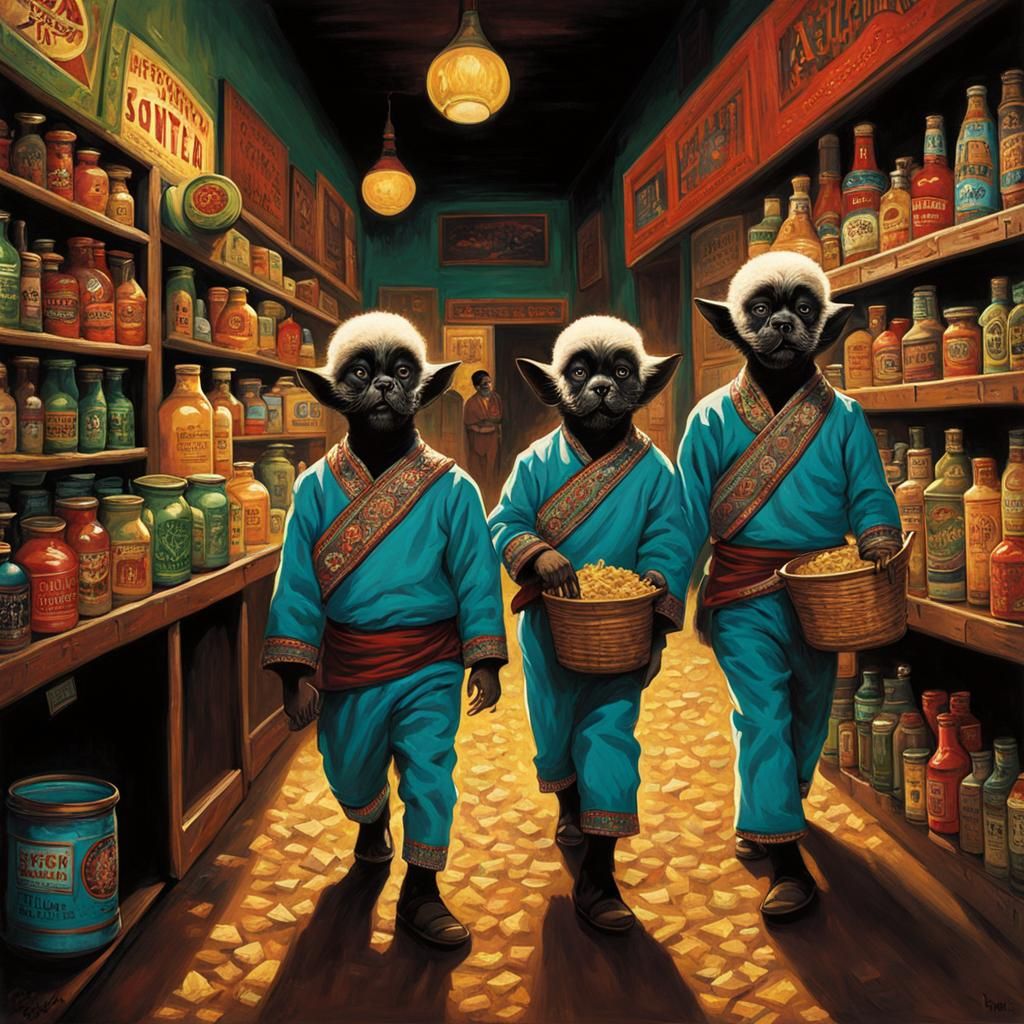 Sinister Siamese Twins Enter Mexican Bodega