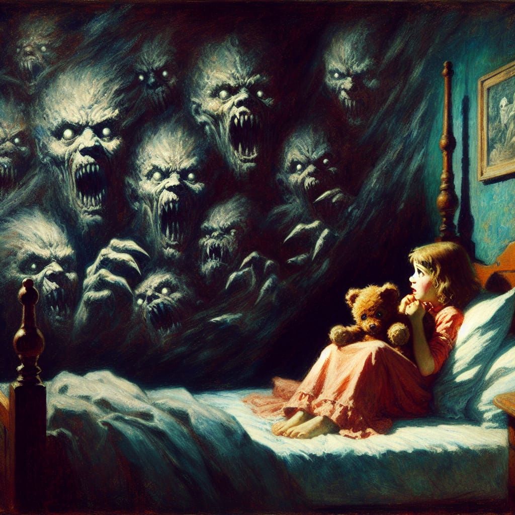 Mom I see monsters...