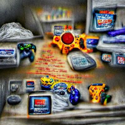 Nostalgic 2000s Pop Culture Collage in Hyperrealistic Style
