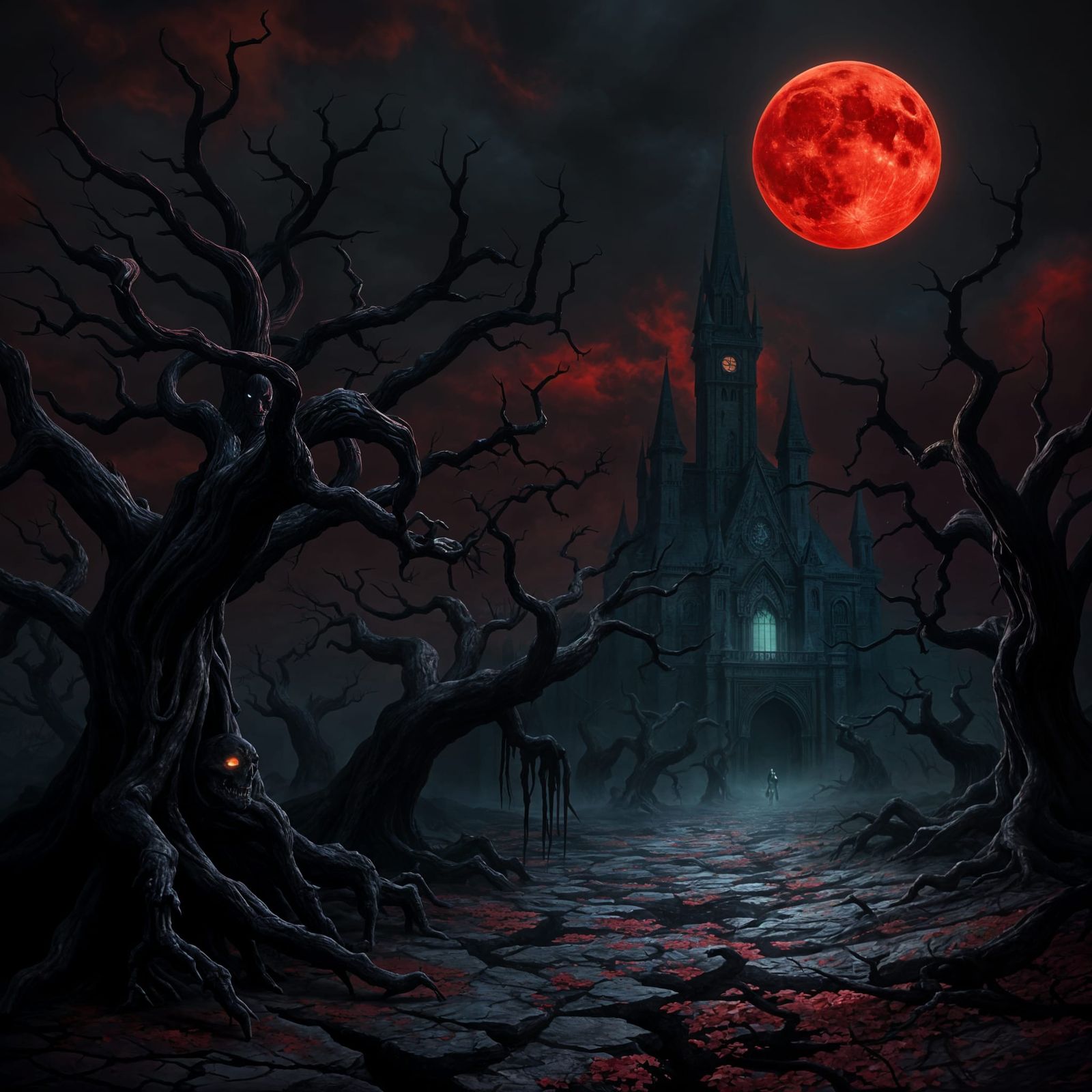 Nightmare Enchanted Underworld Landscape