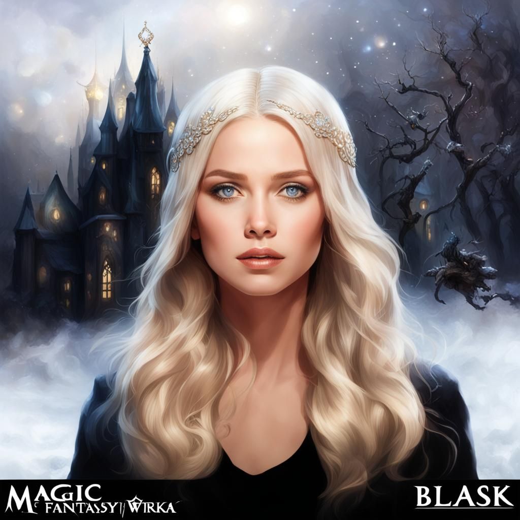 Magic Fairy Queen with Diamonds and Emeralds