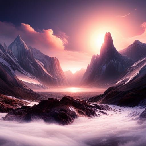 Epic Cinematic Music Scene: Digital Matte Painting