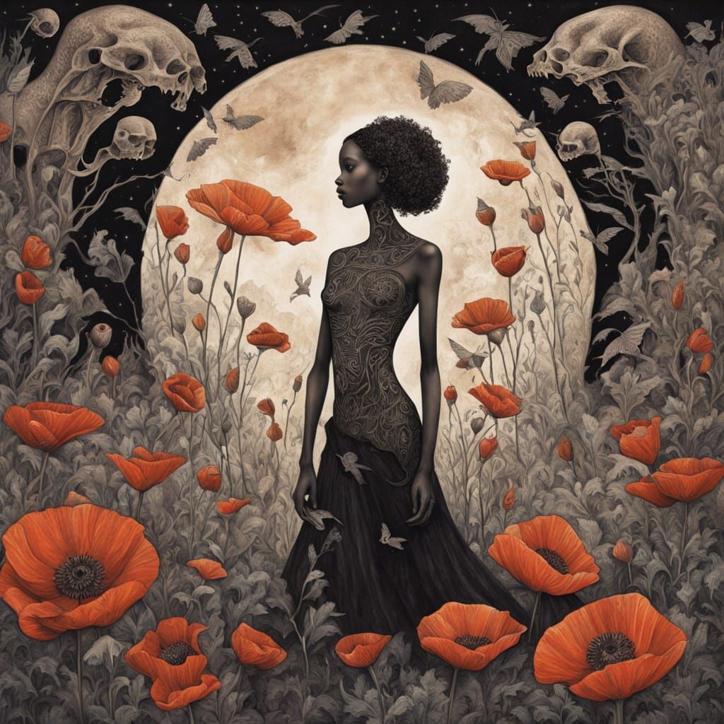 The Blending Of Beauty And Darkness