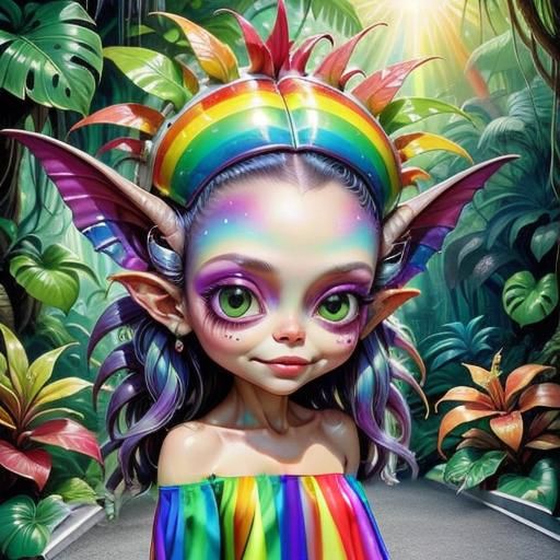 Magical cute Elf girl 2