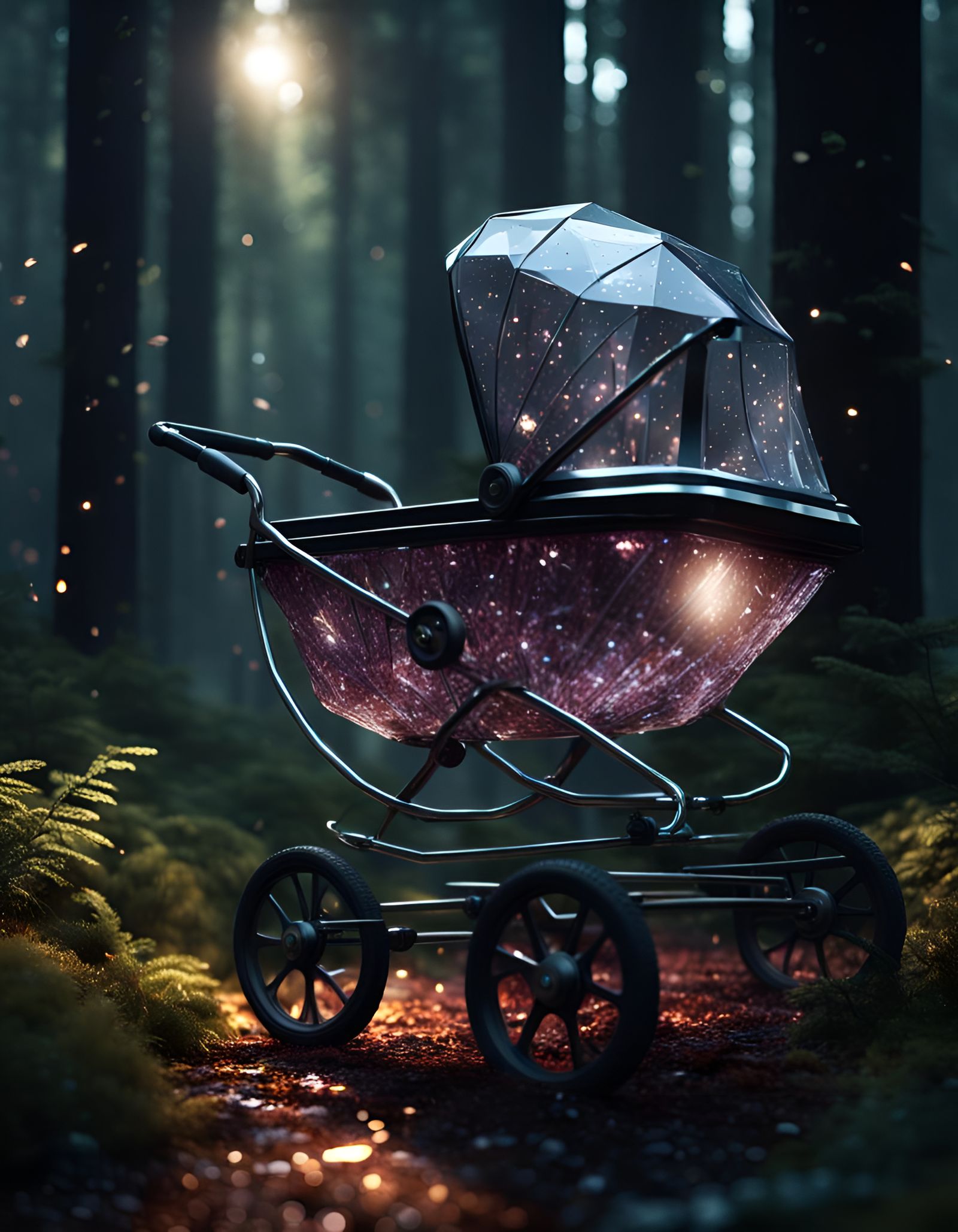 Crystal stroller