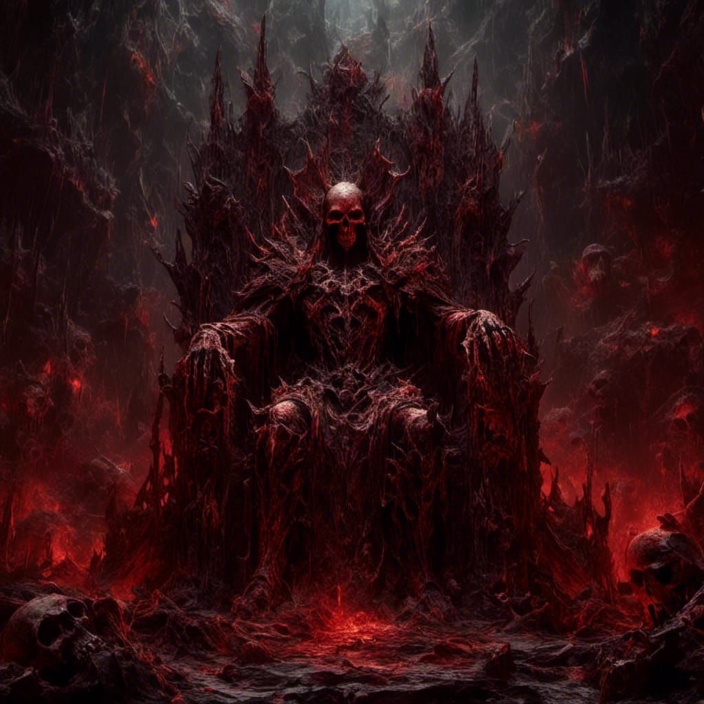 Khorne Enthroned: God of Blood and Skulls