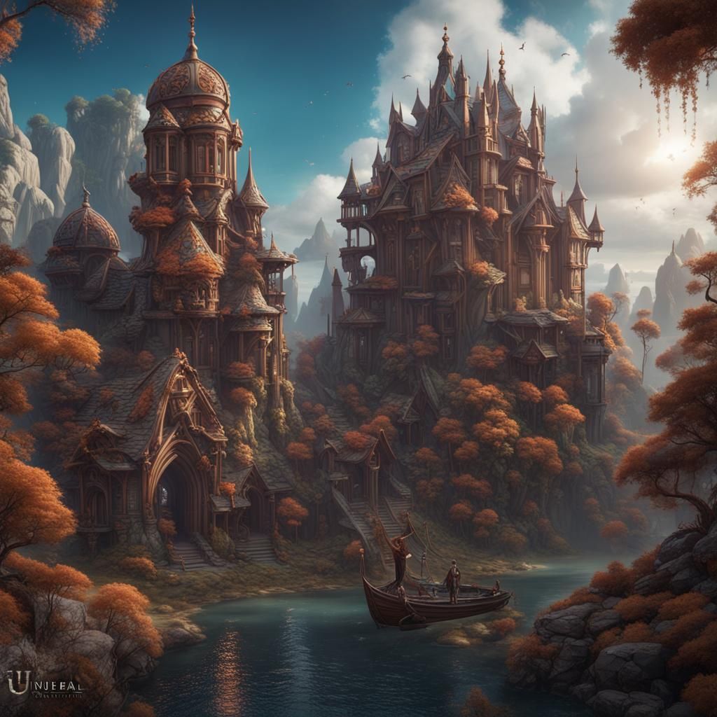 Human Evolution Detailed Matte Painting in 8K