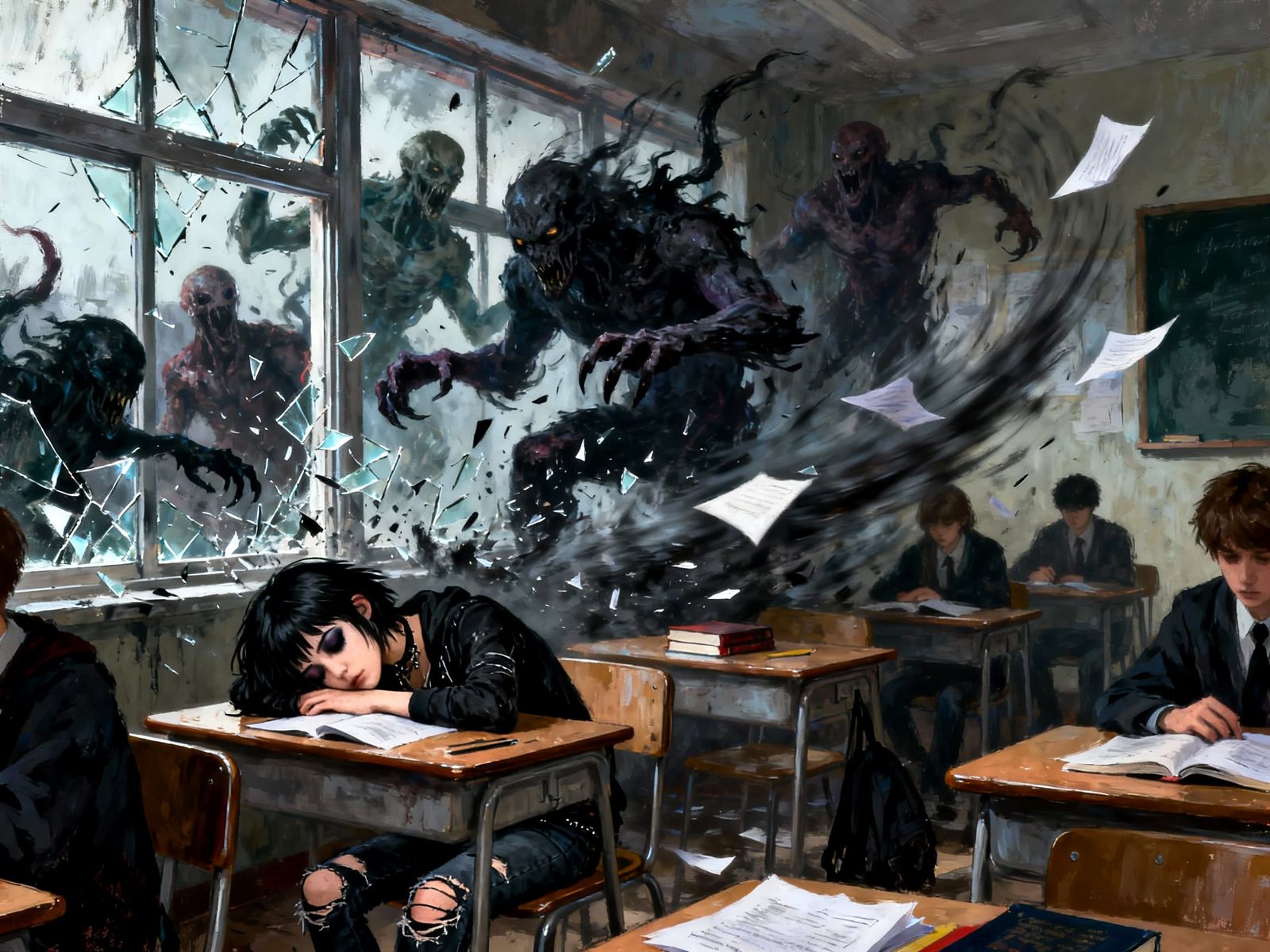 Nodding off becomes a nightmare