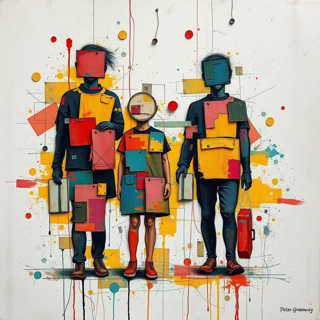 Tactile Abstraction with Colorful Minimalism